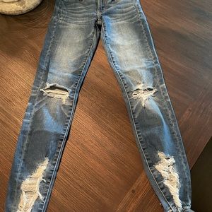 American Eagle Next Level Stretch Jegging Crop